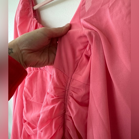 Petra Ruched Mini Dress - Picture 4 of 7